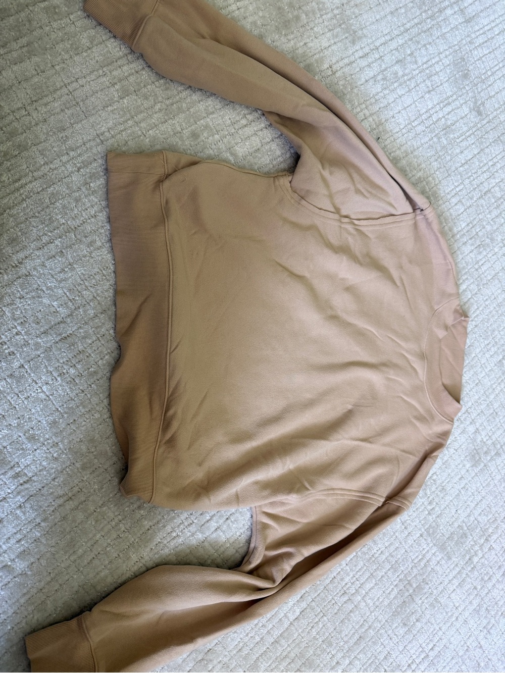 ALO Yoga Women's Camel/Tan Pullover Sweatshirt